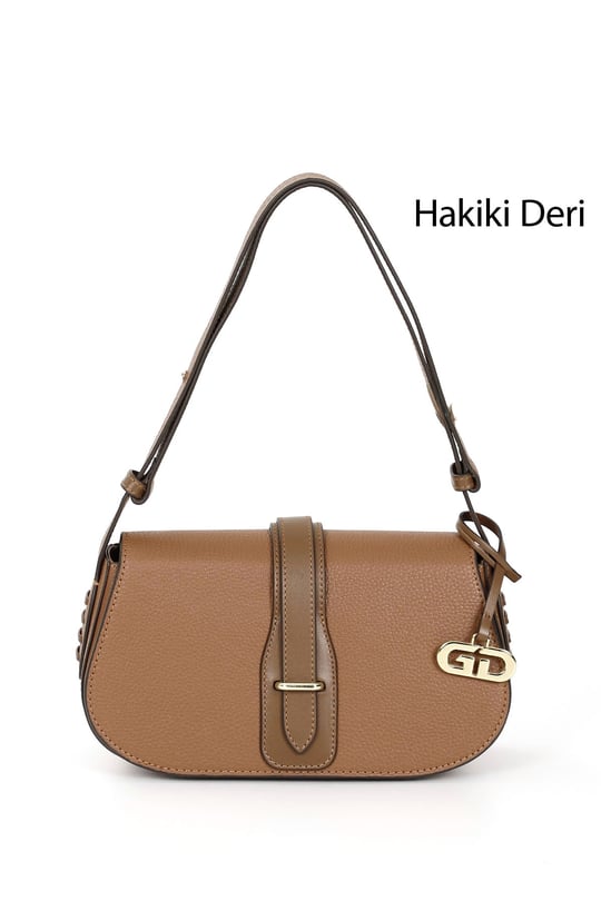 Women's Brown Floater Genuine Leather Hand and Shoulder Bag