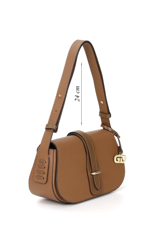 Women's Brown Floater Genuine Leather Hand and Shoulder Bag