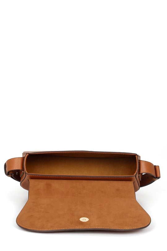 Women's Brown Floater Genuine Leather Hand and Shoulder Bag
