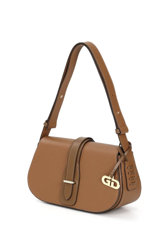 Women's Brown Floater Genuine Leather Hand and Shoulder Bag