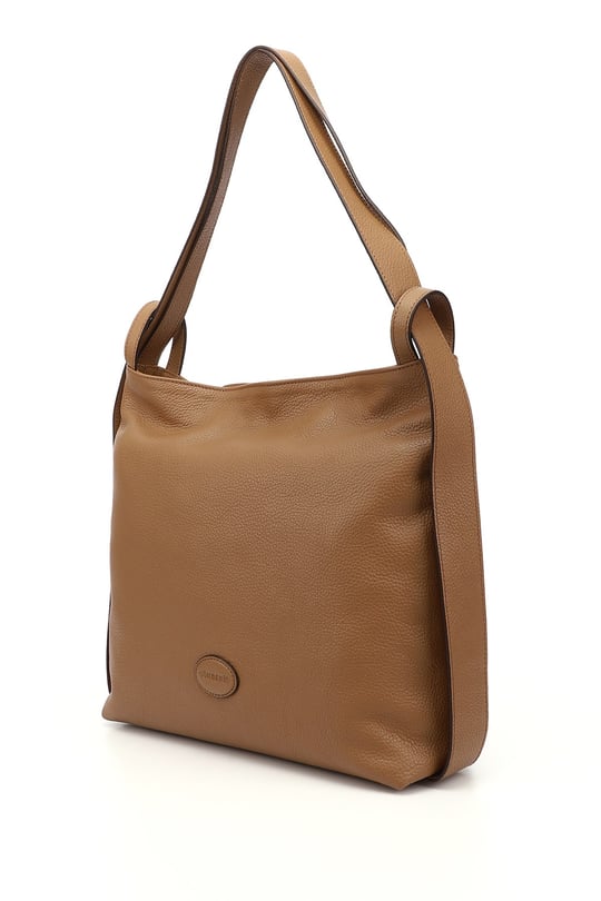 Gon Platinum Genuine Leather Large Size Women's Shoulder And Backpack B7740