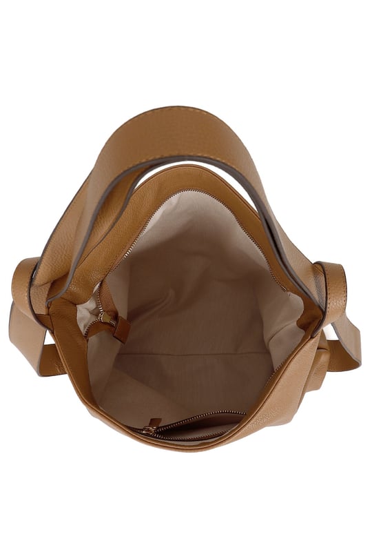 Gon Platinum Genuine Leather Large Size Women's Shoulder And Backpack B7740