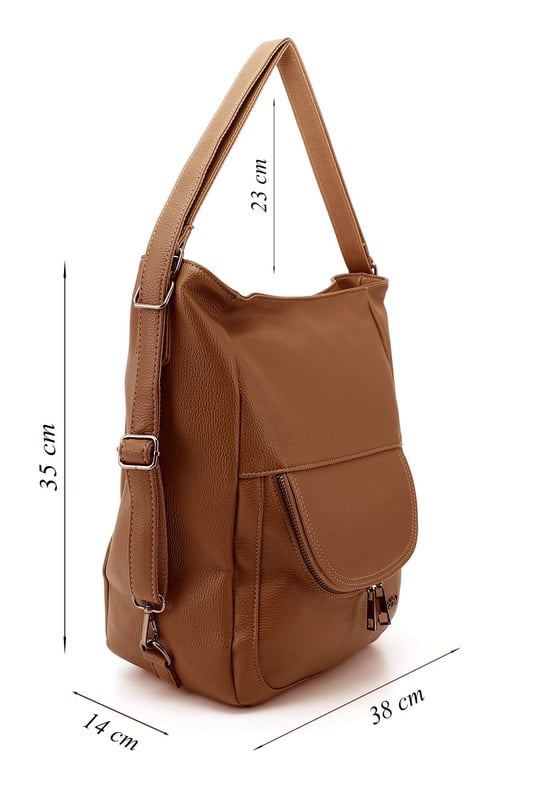 GÖNDERİ® Women's Shoulder and Backpack B5555