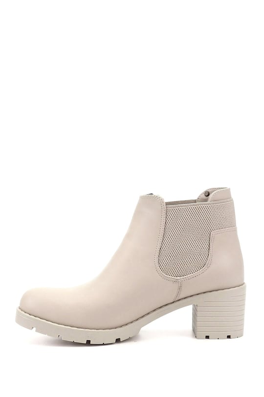 Women's Skin Chunky Heel Chelsea Boots