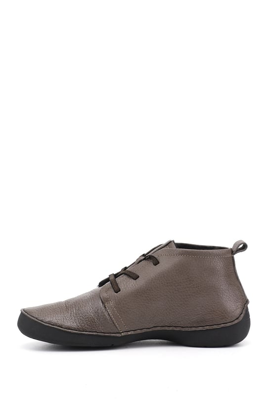 Women's Mink Antique Lace-up Genuine Leather Comfort Boots