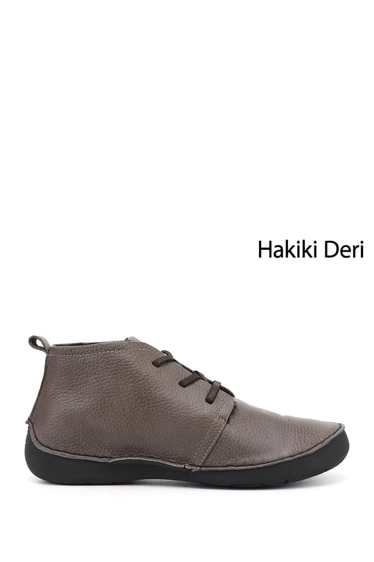 Women's Mink Antique Lace-up Genuine Leather Comfort Boots