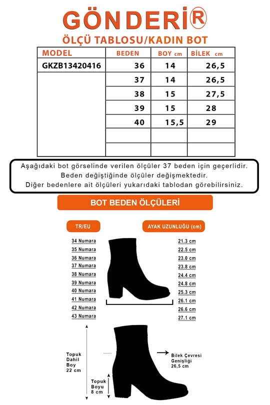 Kadın Vizon Süet Fermuarlı Dolgu Topuklu Bot