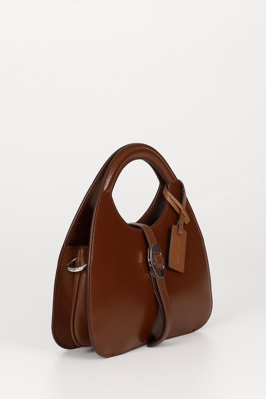 Gon Platinum Genuine Leather Small Size Women's Hand And Shoulder Bag K8150