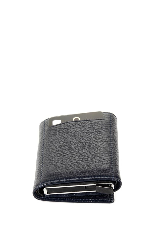 Gon Genuine Leather Unisex Mechanism Wallet   06626