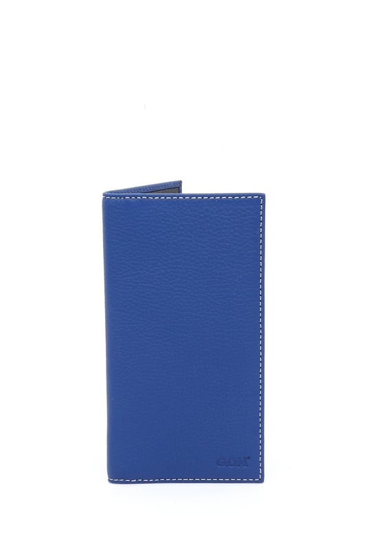 SAX MAVİYE ANTRASİT Gön Hakiki Deri Unisex Cüzdan 06802