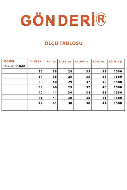 Siyah Floter Gön Hakiki Deri Yuvarlak Burun Kaucuk Taban Kadın Çizme 64604