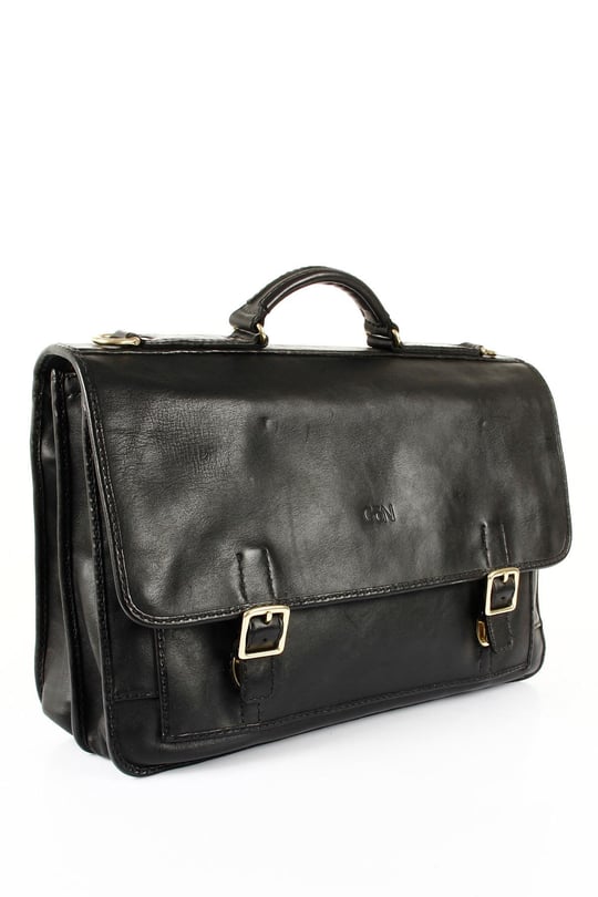 Gon Genuine Leather Handcrafted Women's and Men's Briefcases  B2034