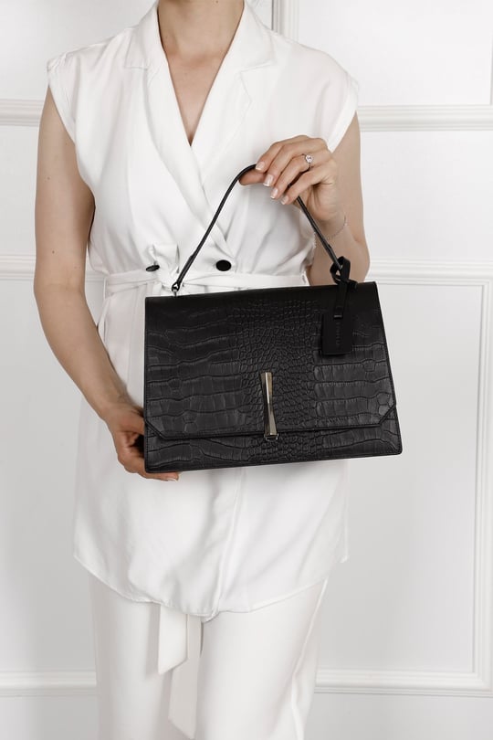 Gön Genuine Leather Women's Hand and Shoulder Bag B7263