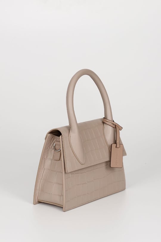 Gon Platinum Genuine Leather Small Size Women's Hand And Shoulder Bag K5266