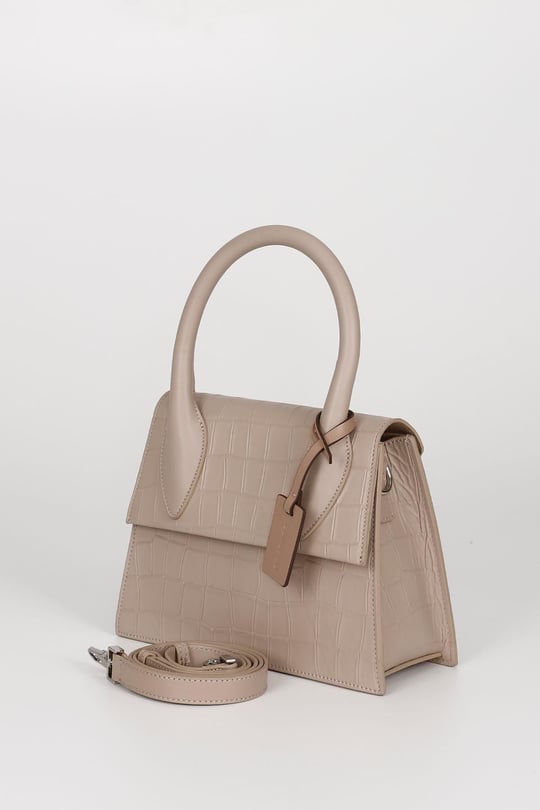 Gon Platinum Genuine Leather Small Size Women's Hand And Shoulder Bag K5266