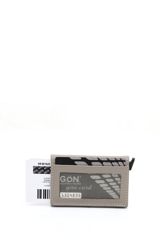 Vizon Gön Hakiki Deri Unisex Mekanizmalı Kartlık 06612