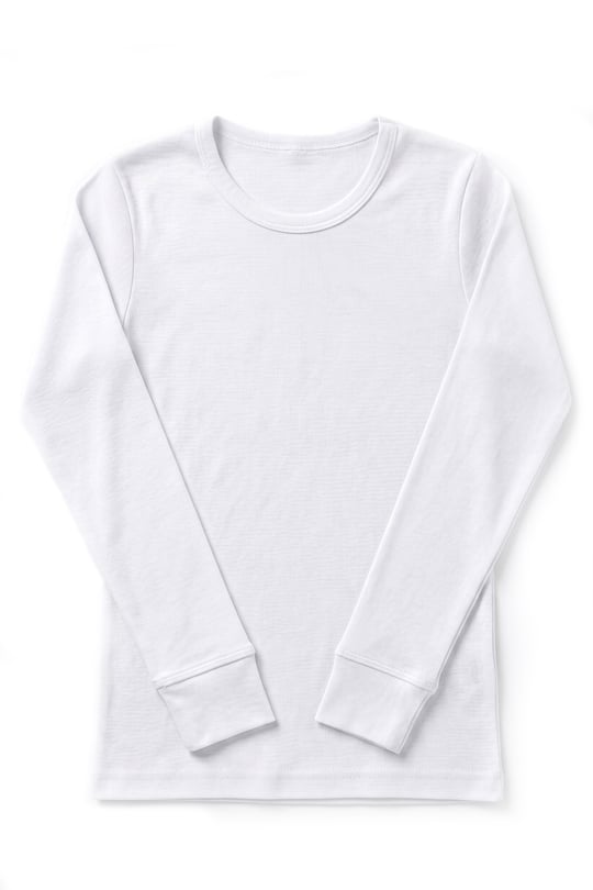 Öts Erkek Çocuk T-Shirt Uzun Kollu T-Shirt Ribana Body (%100 Pamuk)