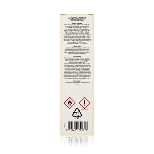 Alaçatı Lavender Çubuklu Oda Kokusu 50 ml