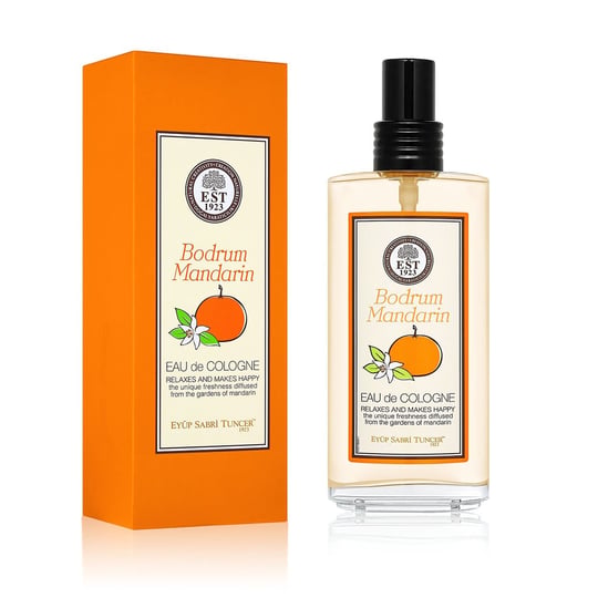 Bodrum Mandarin 150 ml Eau De Cologne - Cam Şişe