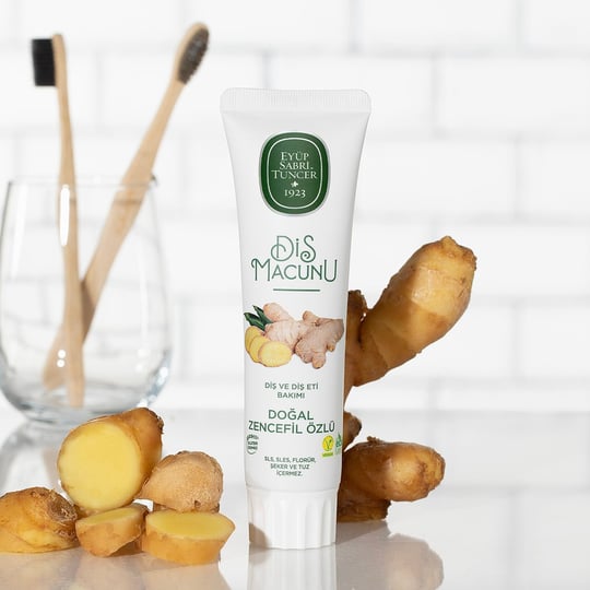 Doğal Zencefil Özlü Diş Macunu 90 ml
