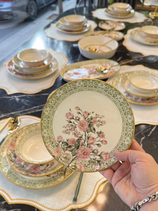 27 Parça Modern Moorn Yemek Takımı