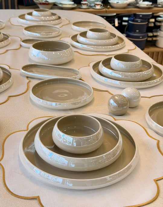 29 Parça 6 Kişilik Bianco Pearl Porselen Yemek Takımı