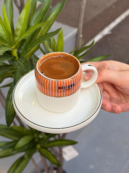 6lı Porselen Adonis Believe Kahve Fincanı