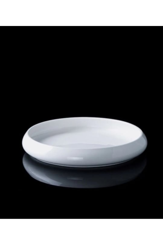 Bianco Perla Porselen 23x3,8 Cm Yuvarlak Tabak