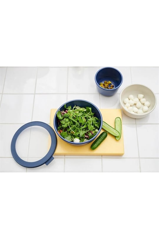 Multi Bowl Cirqula Round Saklama Kabı 2250 ml - Beyaz