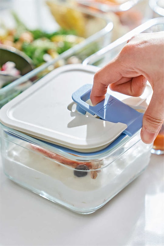 Neoflam Perfect Seal Kare Cam Saklama Kabı 350 ML