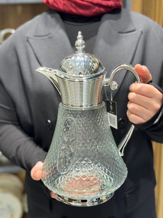 Nurbanu Sürahi 1,8 Lt Gümüş