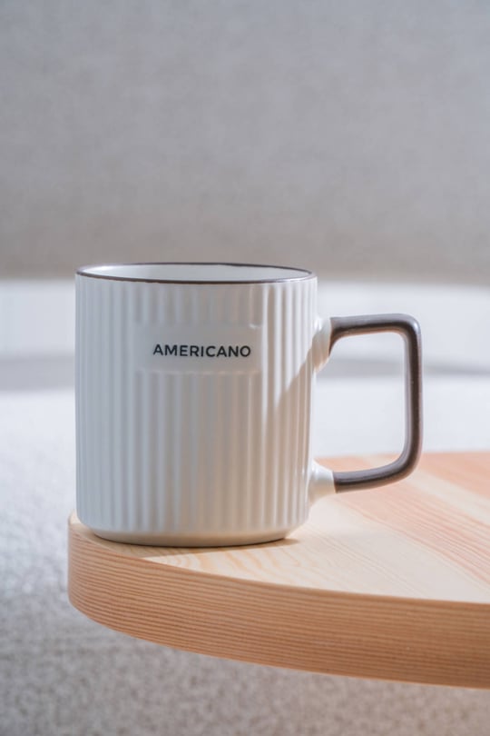 Ruby Porselen Kupa Americano - 350 ml