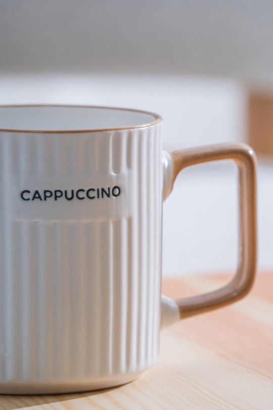 Ruby Porselen Kupa Cappuccino - 350 ml