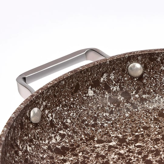 Stone-Age Terra 24cm Çizilmez Yanmaz Yapışmaz İndüksiyonlu Sahan