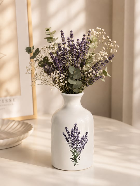 Violet Dekoratif Vazo
