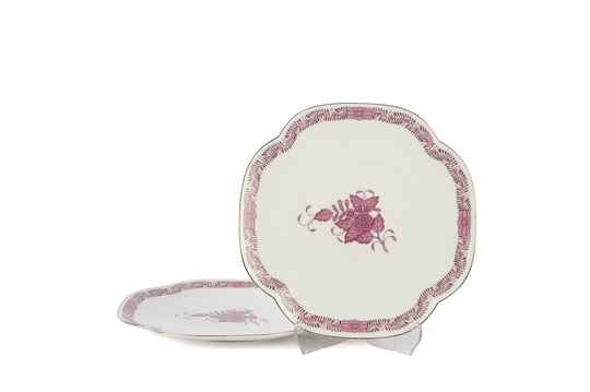  2li Jardin De Vert Pembe Pasta Tabağı 20 cm