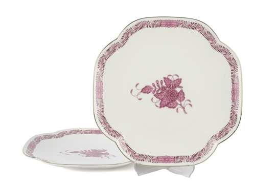  2li Jardin De Vert Pembe ServisTabağı 26 cm