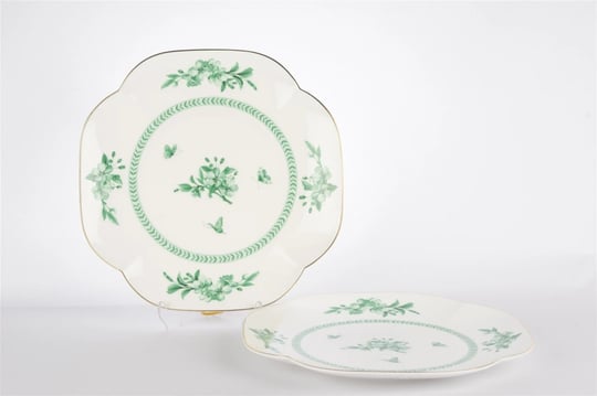  2li Leaf Elegance ServisTabağı 25cm