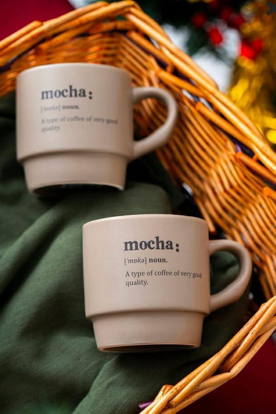 2'li Kupa Seti Blush Mocha