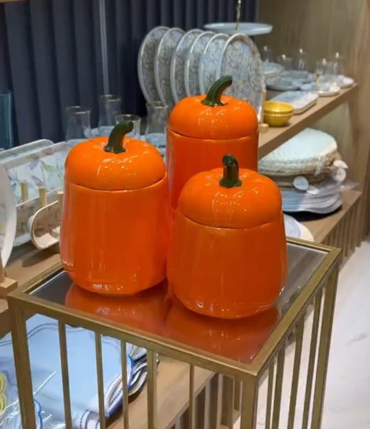 3'lü Balkabağı Kavanoz Seti