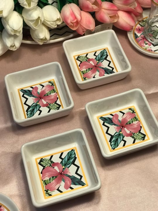 4'lü Hawaii Desen Reçellik/Çerezlik