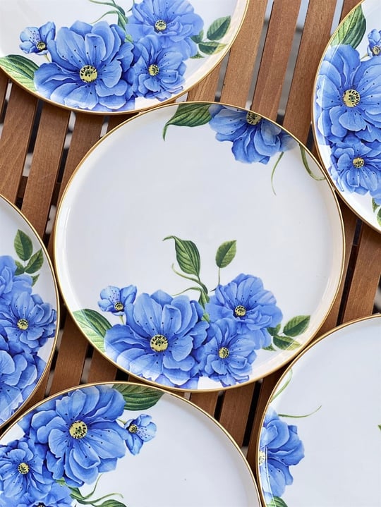 6'lı Modern Ocean Servis Tabağı