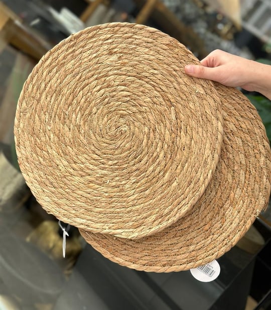 Bambu 2'li 35cm Amerikan Hasır Servis