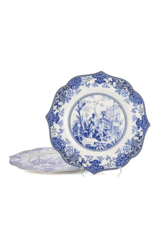 Blue Garden 2li Servis Tabağı 28cm