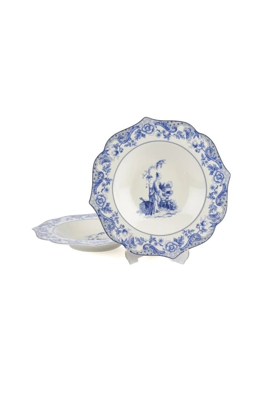 Blue Garden 2li Yemek Tabağı 24cm