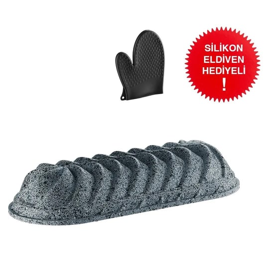 Brioni Stone 35 cm Baton Kek Kalıbı