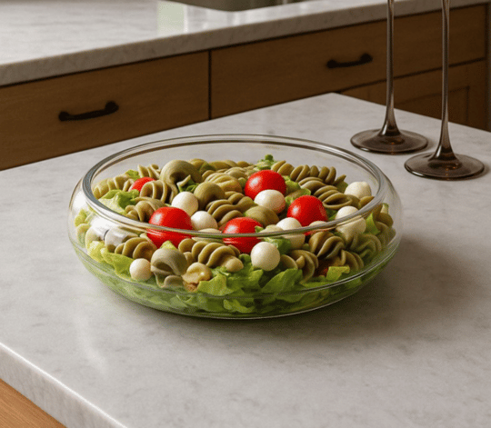 Cam Salata Kasesi Sade Simge