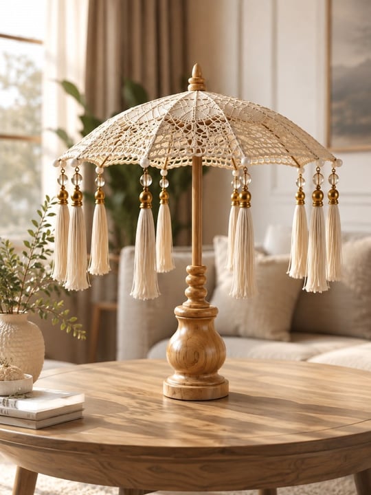 Dekoratif Bali Şemsiyesi - 31 cm 