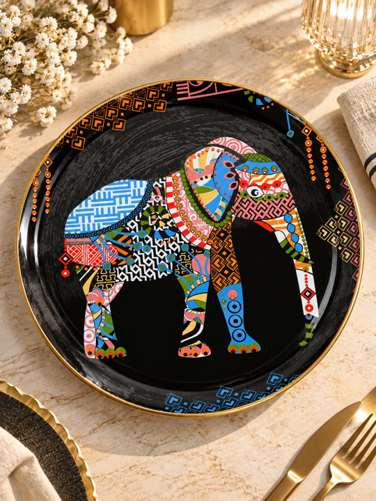 Elephant Porselen Servis Tabağı 26 cm