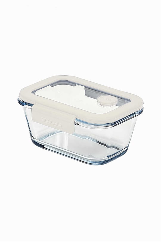 Fika Glace Vakumlu Cam Saklama Kabı 460 ML - Bej
